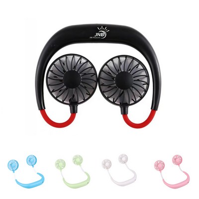 Rechargeable Neck Fan with 1200mAh Battery