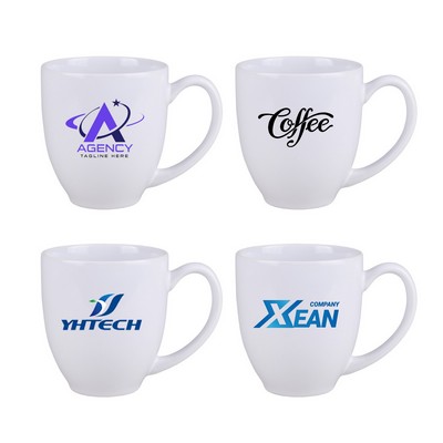 Custom Branded Ceramic Bistro Mug