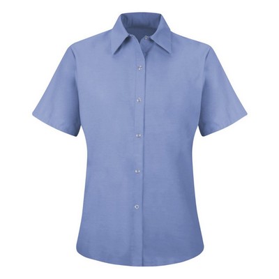 Red Kap Women's Short Sleeve Specialized Pocketless Work Shirt - SP25
