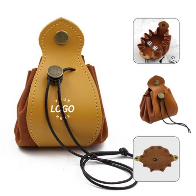 Leather Dice Bag