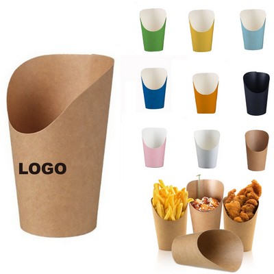 Eco-Friendly Kraft French Fry Boxes