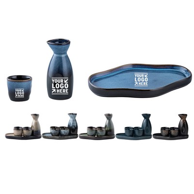 Japanese Ceramic Sake Serving Set