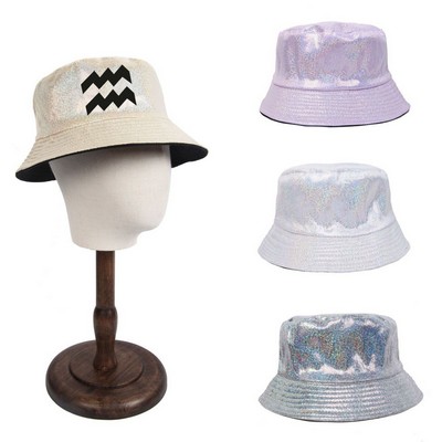 Unisex Metallic Fisherman Cap