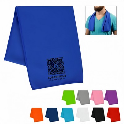 Quick-Dry rPET Microfiber Towel - 100% Post-Consumer Recycled Polyester