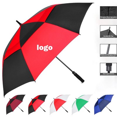 Large Windproof Automatic Golf Umbrella