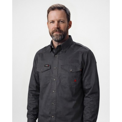 Forge FR MFRRIPB-003 MEN'S FR BUTTON RIPSTOP SHIRT