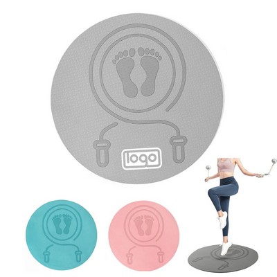 Round Fitness Anti Slip Shock Absorber Mat