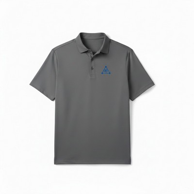 Men's Athletic Short Sleeve Performance Polo Shirt