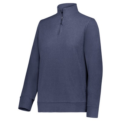 Holloway Ladies Alumni 1/4 Zip Pullover Sweatshirts