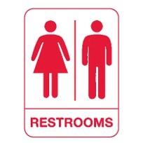 ADA Signage - Unisex Restroom (Pictogram Only)
