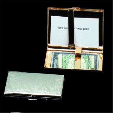 Cigarette Case Style Business Card Holder