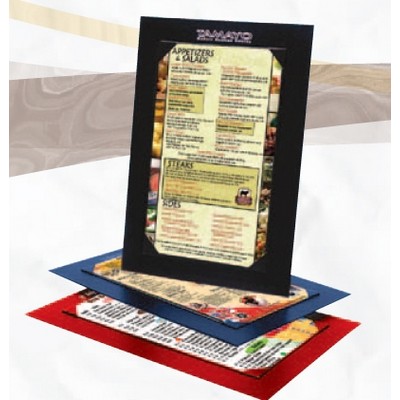 Taylor Menu Board w/ Picture Corners & 1 1/2" Border (4 1/4"x11" Insert)