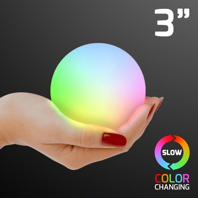 Floating Lights for Pool 3" Deco Balls - BLANK