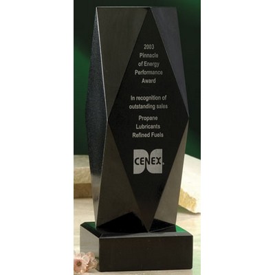 Medium Black Marble Tower Award