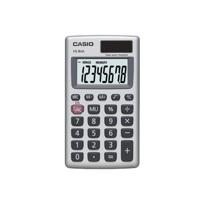 Casio® HS8VA Standard Function Calculator