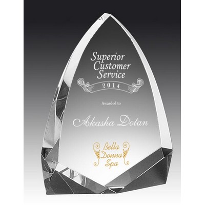 Athens Arch Optic Crystal Award (5½"x 6¾")