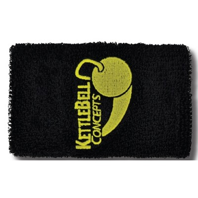 Made in the USA Heavyweight Pro-Style Wristband w/Direct Embroidery