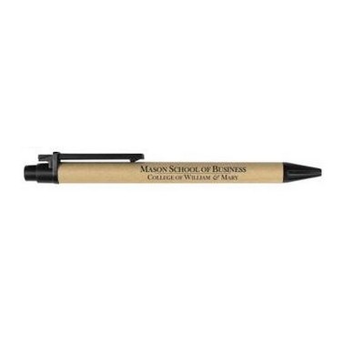 Cardboard Pen w/1 Color Imprint