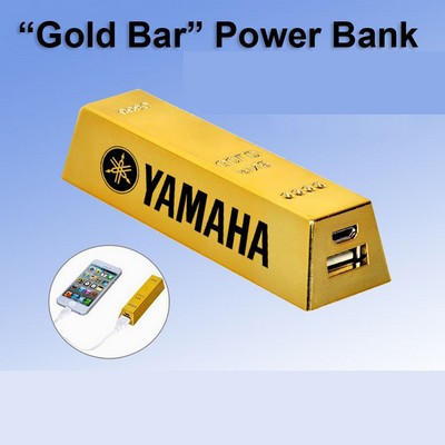 "Gold Bar" Power Bank 2000 mAh