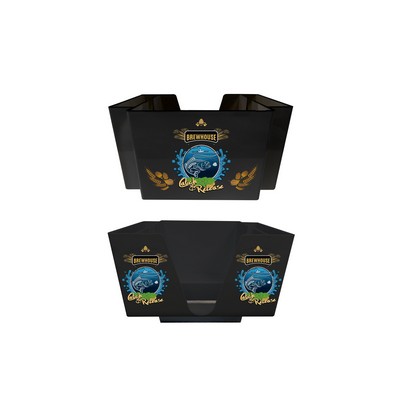 Black Plastic Napkin Caddy