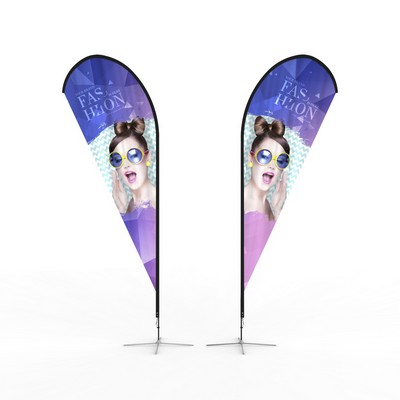 14' Double Sided Teardrop Banner