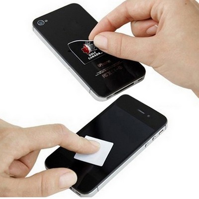 Mini Microfiber Screen Cleaner Cloth and Sticker