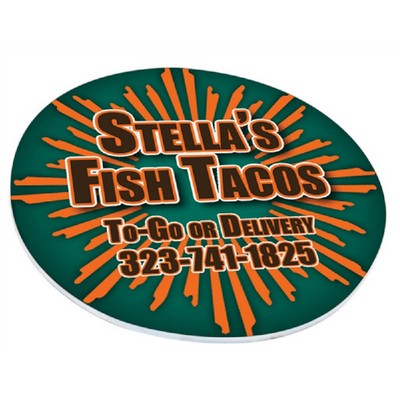 2 1/2" Gloss Full Color Round Photo Magnet