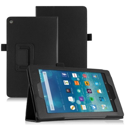 iBank ® Leatherette Case compatible with Amazon Fire HD8/8 Plus (12th/10th Gen,2024/2022)
