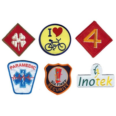 6 1/2" 50% Embroidered Patch