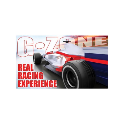 Rectangle Sticker | Square Corner | 2 3/4" x 4 3/4" | White Static | Static Back | Digital