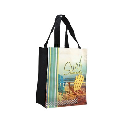 Small Vibrant Color Cotton Tote