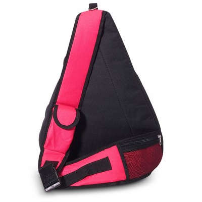 Everest® Sling Bag, Hot Pink/Black