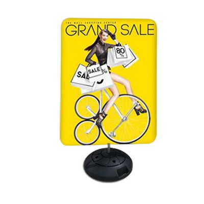 Outdoor Tubie Water-Base Banner Stand with Graphic Kit - 48"W x 70"H