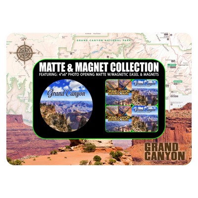 CW Matte H Collection w/4" x 6" Pic Opening & 1 Petite Circle & 4 Micro Squares (5" x 7")