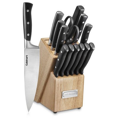 Cuisinart® 15-Piece Triple Rivet Cutlery Block Set