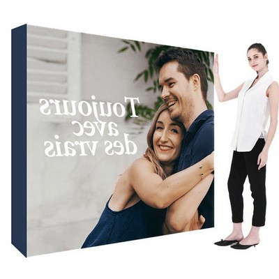 10' Straight Fabric Pop Up Display Kit