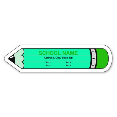 Magnet - Pencil Shape (4x1) - 30 Mil - Outdoor Safe