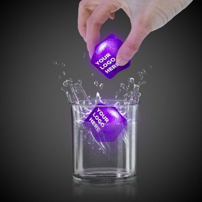 Purple Digi Printed Lited Ice Cube(Full Color)