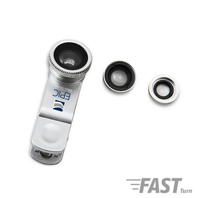 Universal 3-in-1 Lens System with Custom Imprint