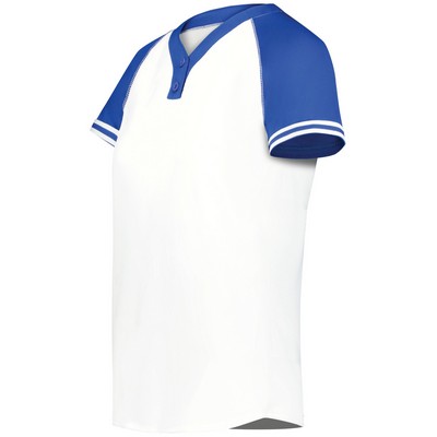 Augusta Sportswear Girls Cutter+ Henley Jersey
