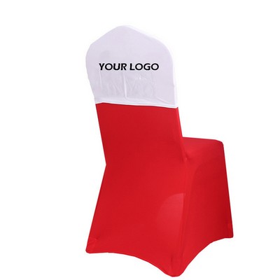 Polyester Half-Warpping Style Chair Cover
