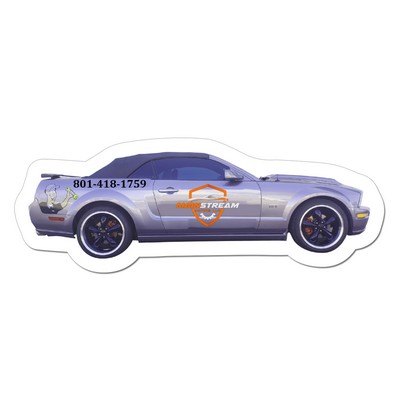 6.31x2.14 Sports Car Shaped Magnets - 20 Mil
