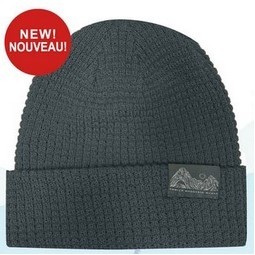 Merino Waffle Cuff Toque Beanie