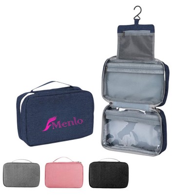 Tri-Fold Hanging Toiletry Bag