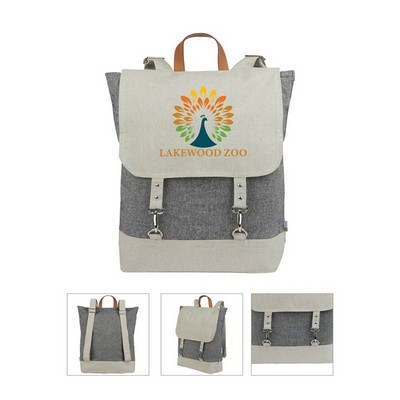 Renew IV 8 oz. Recycled Cotton Backpack