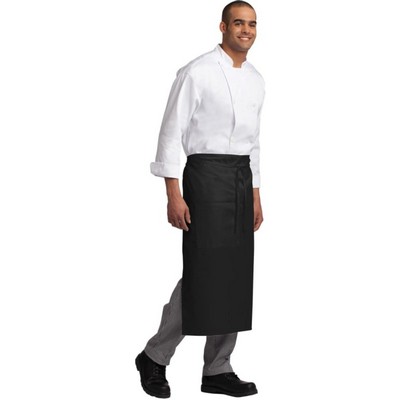 Port Authority® Easy Care Full Bistro Apron With Stain Release