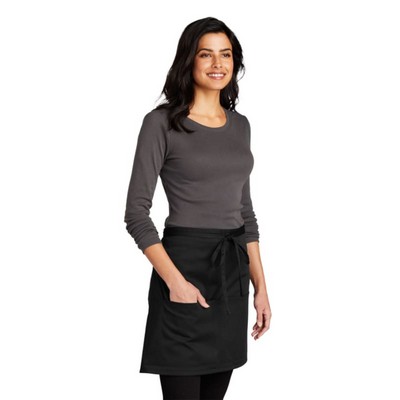 Port Authority® Easy Care Half Bistro Apron With Stain Release