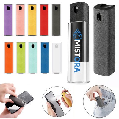 Portable Screen Cleaner Spray and Wipe