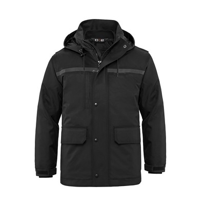 Pinnacle Adult Heavy Duty 3-in-1 Parka w/Detachable Hood