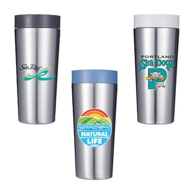 Circular 16 oz. Recycled Stainless Cup, Full Color Digital